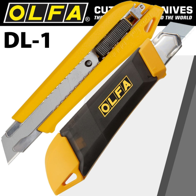Olfa Cutter Model L-1 Heavy Duty Snap Off Knife 18mm