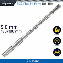 SDS Plus Drill Hammer F4 Bit 160x100