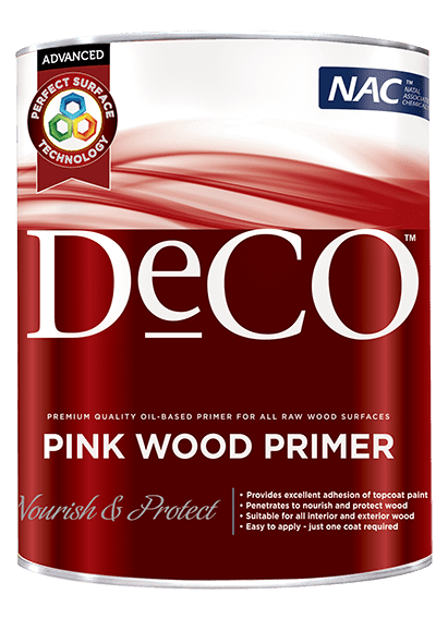 Deco Pink Wood Primer