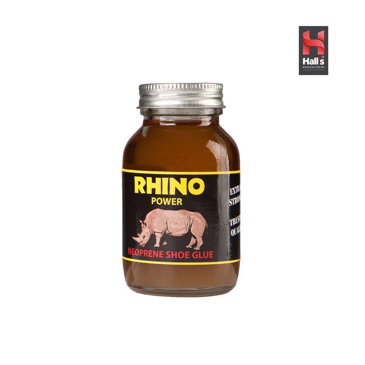 N830 Shoe Glue Rhino Brand Lasting Cement 125Ml - Hall's Retail