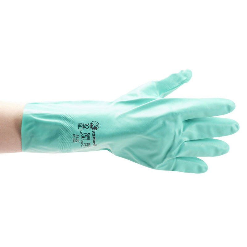 Gloves Nitrile Green - Hall's Retail
