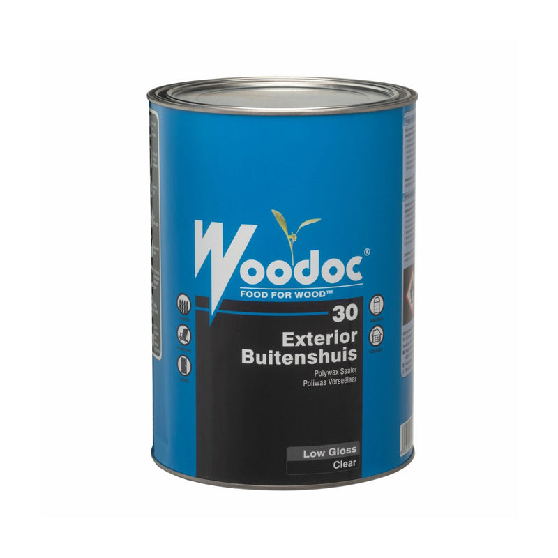Woodoc 30 Exterior Poly Wax Clear - Hall's Retail