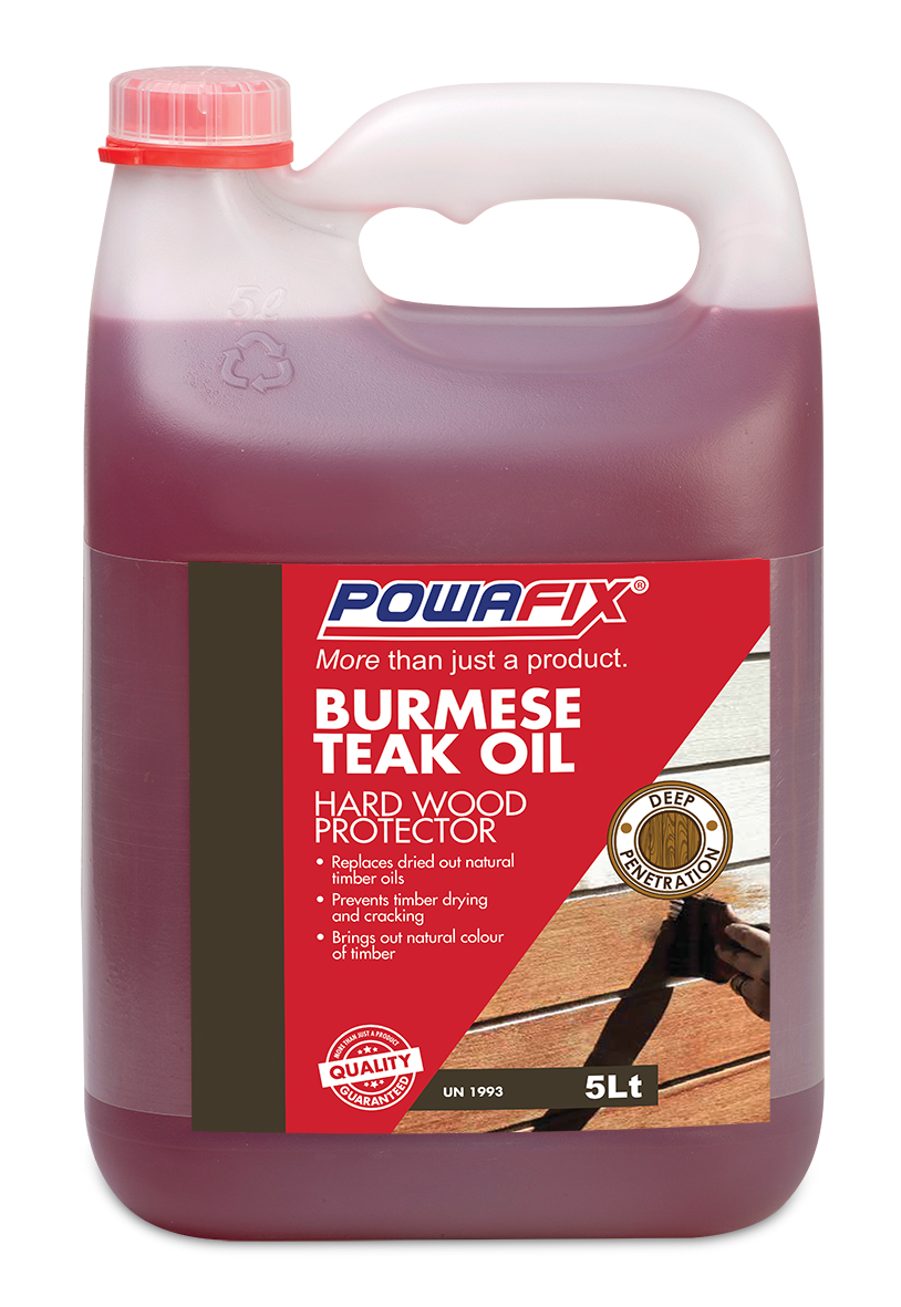 Burmese Teak Oil - Hall's Retail