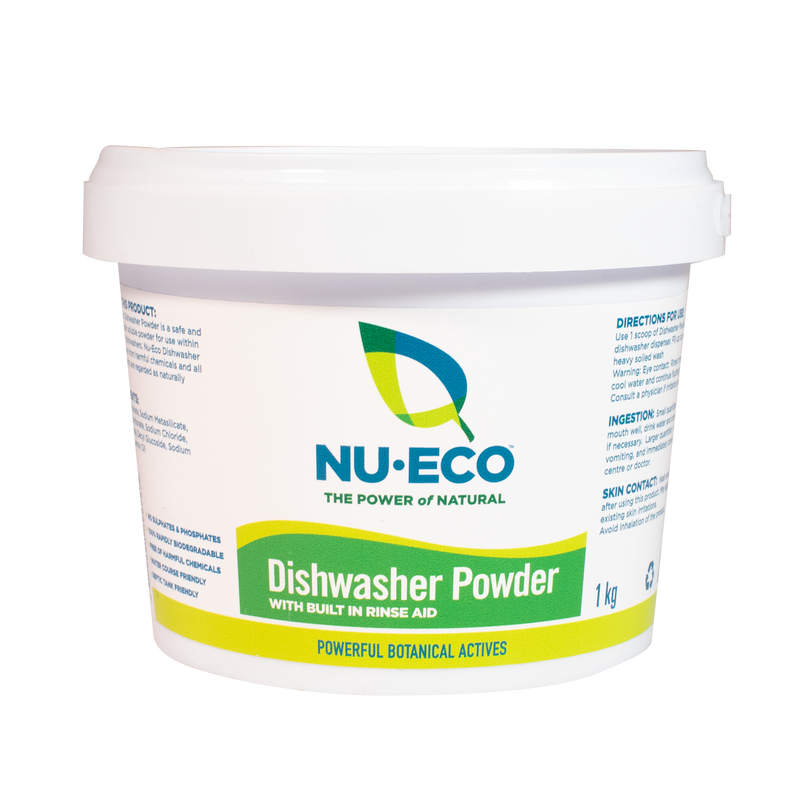 Nu Eco Dishwashing Powder (Auto) 1kg - Hall's Retail