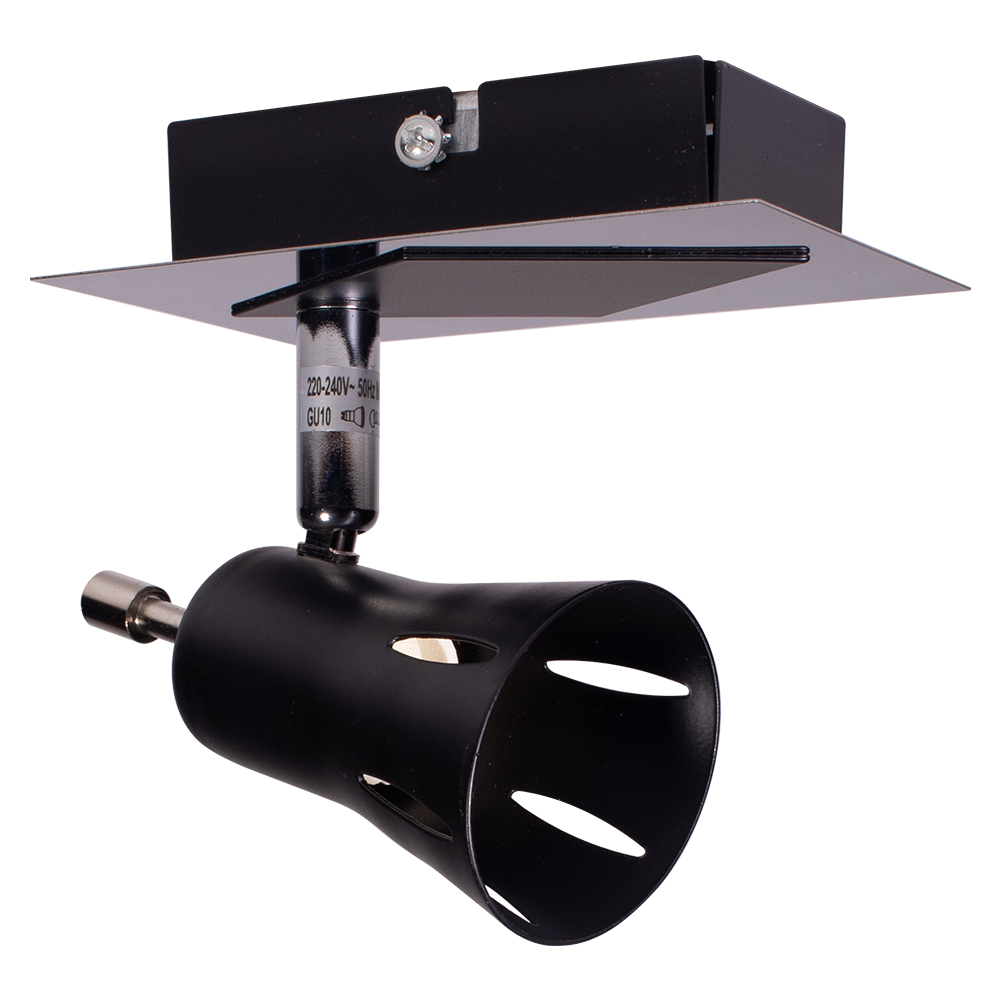 Spotlight P/Chrome & Black 1 X 50W Gu10