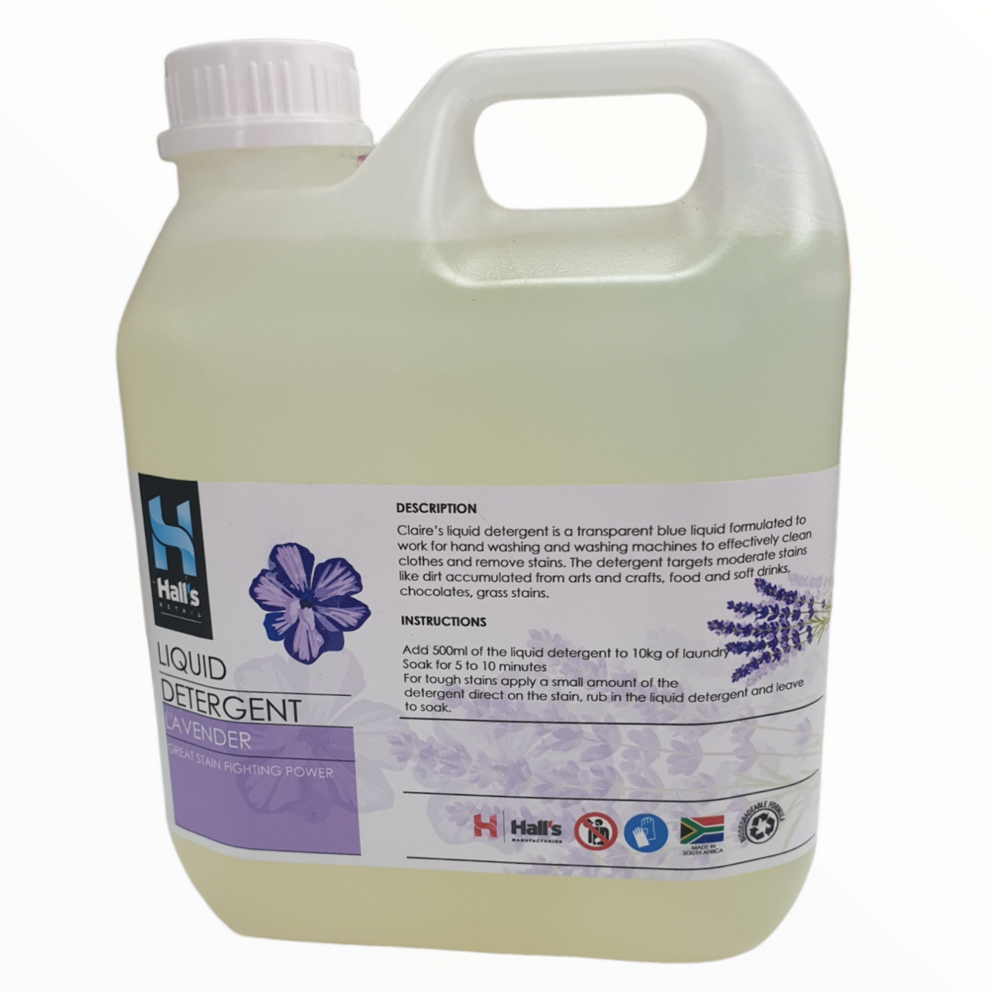 Fabric Liquid Detergent - Hall's Retail