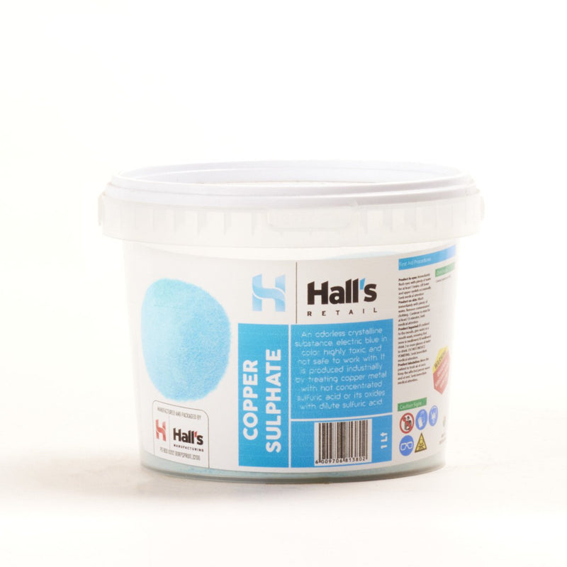 Copper Sulphate 1Kg - Hall's Retail