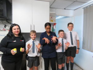 Merchiston Boys and Hall’s Retail get down to some ‘slimy’ business