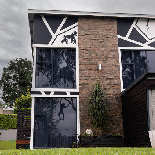 Graffiti Painted House