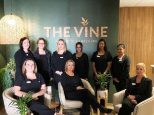 Hall’s lights up The Vine Aesthetic and Laser Spa