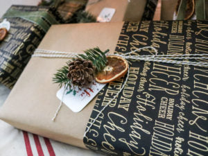Sustainable gift-wrapping