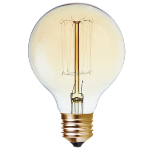 G80 60w E27 Es 2200k Carbon Filament Bulb 710