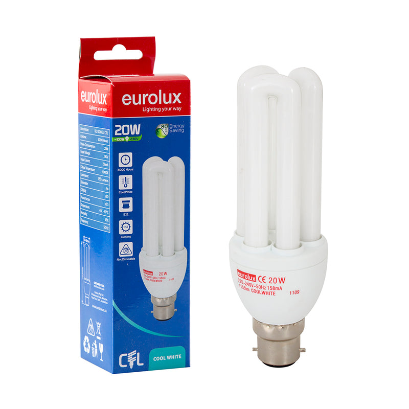 Eurolux 20W Bc Cool White