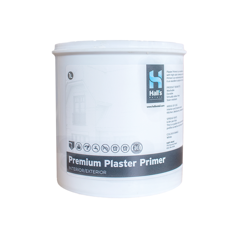 Hall's Water Based Plaster Primer
