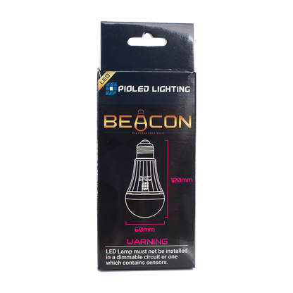 Beacon 6W 3 in 1 Rechargeable Bulb