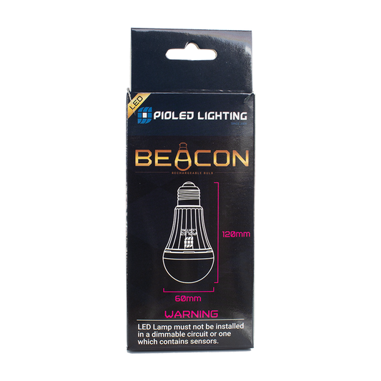 Beacon 6W 3 in 1 Rechargeable Bulb