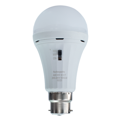 Beacon 6W 3 in 1 Rechargeable Bulb