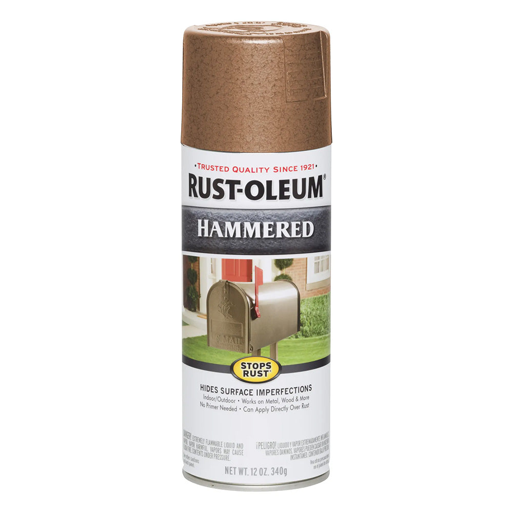 Rustoleum Rust Preventative Hammered All Colours 340g