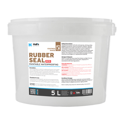 Hall's Rubber Seal - Paintable Waterproofing