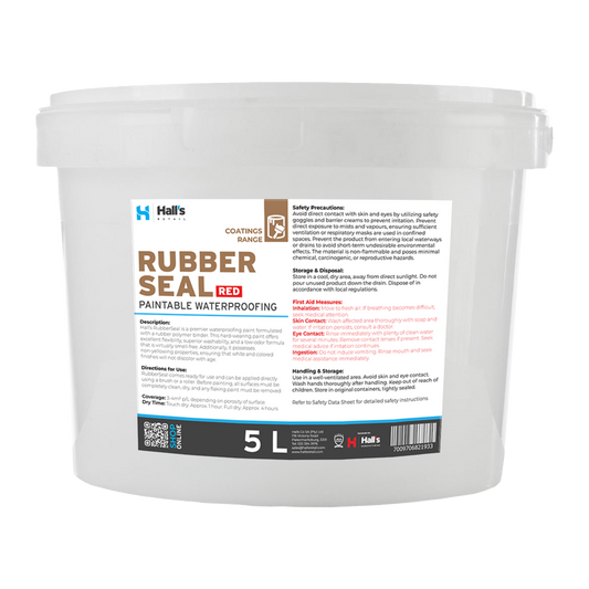 Hall's Rubber Seal - Paintable Waterproofing