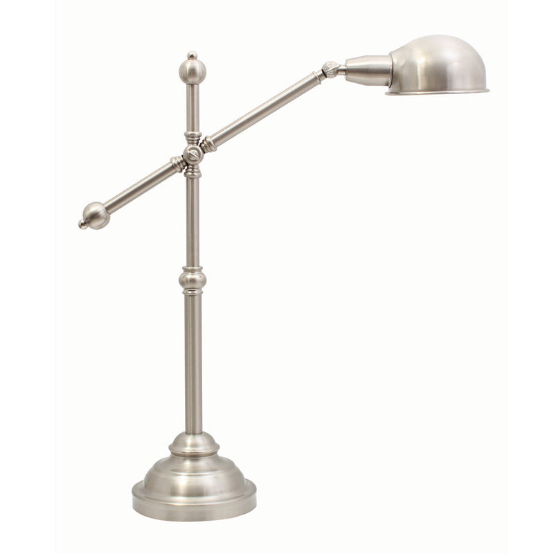 Comtempo Angle Metal Desk Lamp Satin Chrome T418