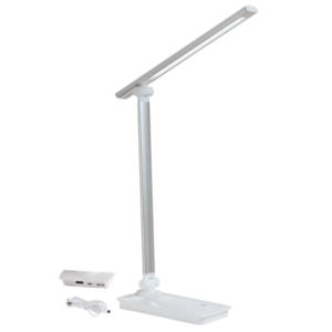 5w Led Table Lamp Usb Charge Silver Tl183