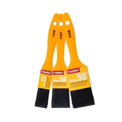 Hamilton 3 Pc Viva Brush Set 25/38/50mm