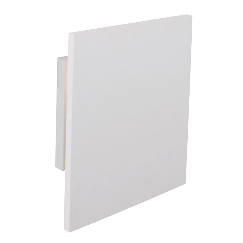 2 X E14 square wall light white