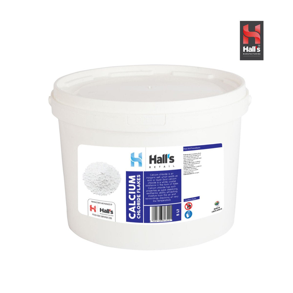 Calcium Chloride Flakes 5K - Hall's Retail