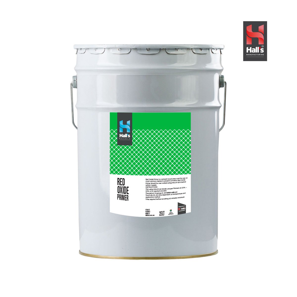 Red Oxide Dipping Primer - Hall's Retail