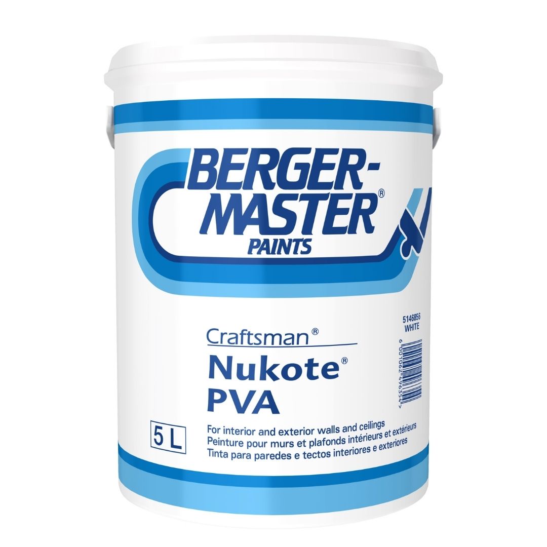 Dulux Bergermaster Nukote Acrylic Pva - Hall's Retail