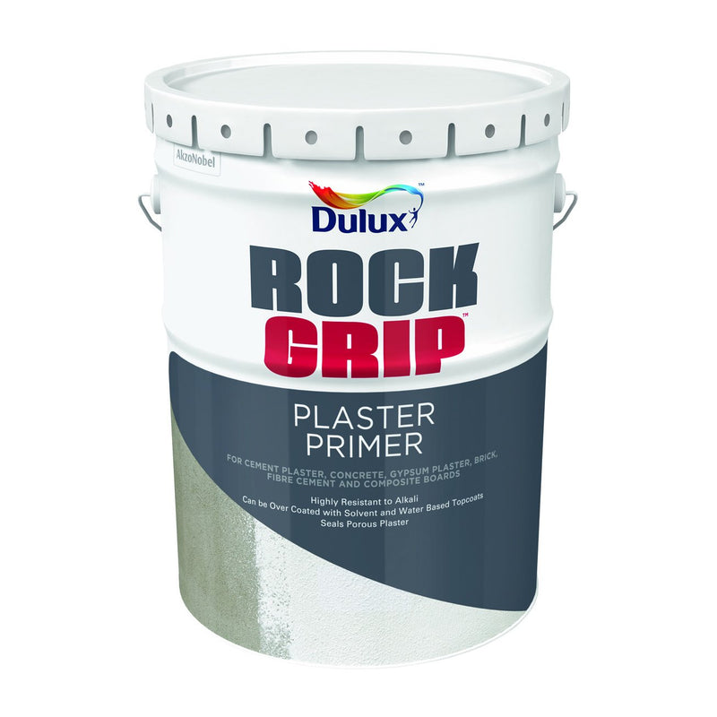 Dulux Rockgrip Plaster Primer White - Hall's Retail