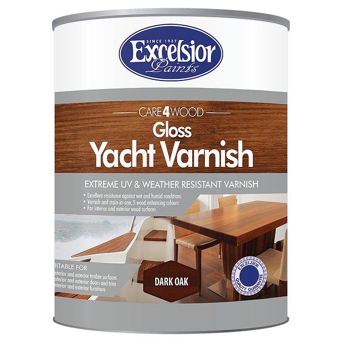 Excelsior Yacht Varnish Interior Or Exterior - Hall's Retail