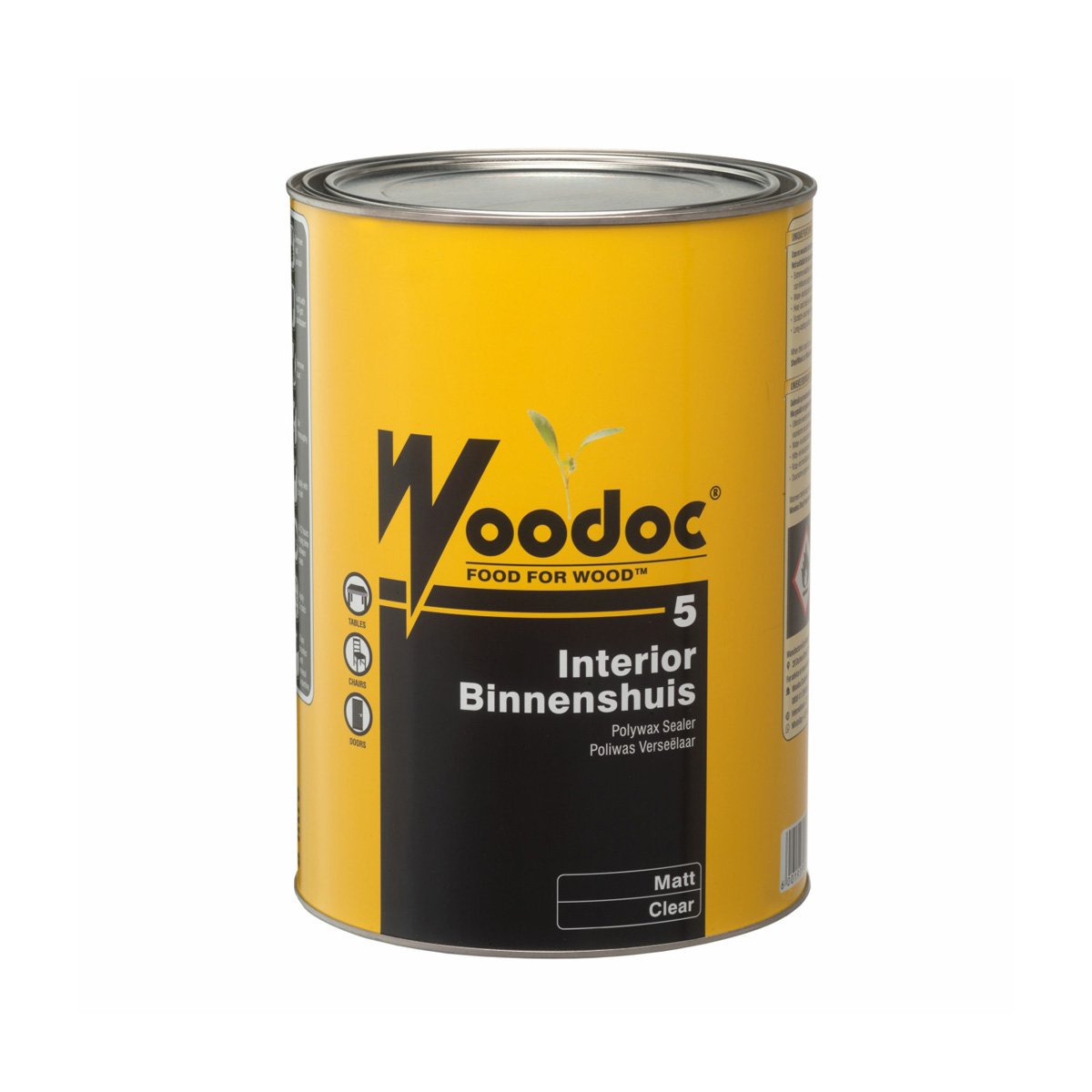 Woodoc 5 Interior Matt Sealer - Hall's Retail