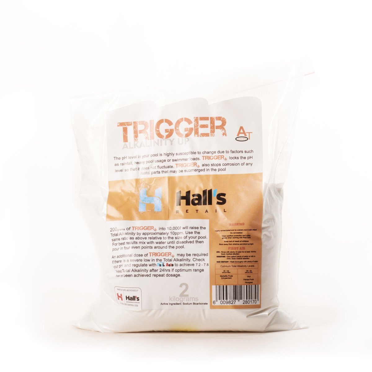 Trigger At 'Alkalinity Up' 2Kg - Hall's Retail
