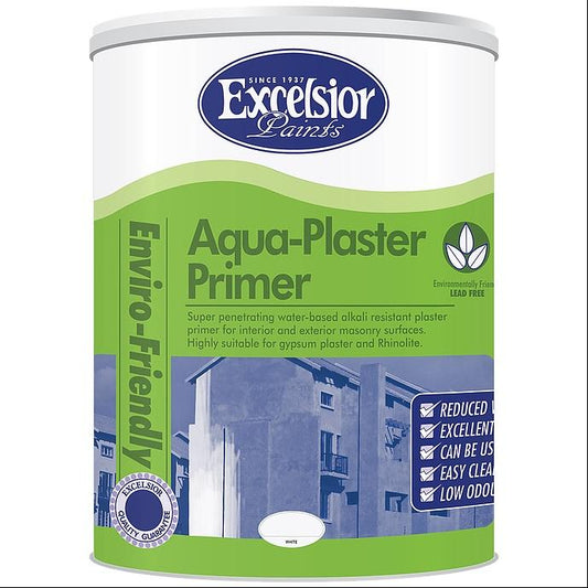 Excelsior Aqua Water Based Plaster Primer - Hall's Retail