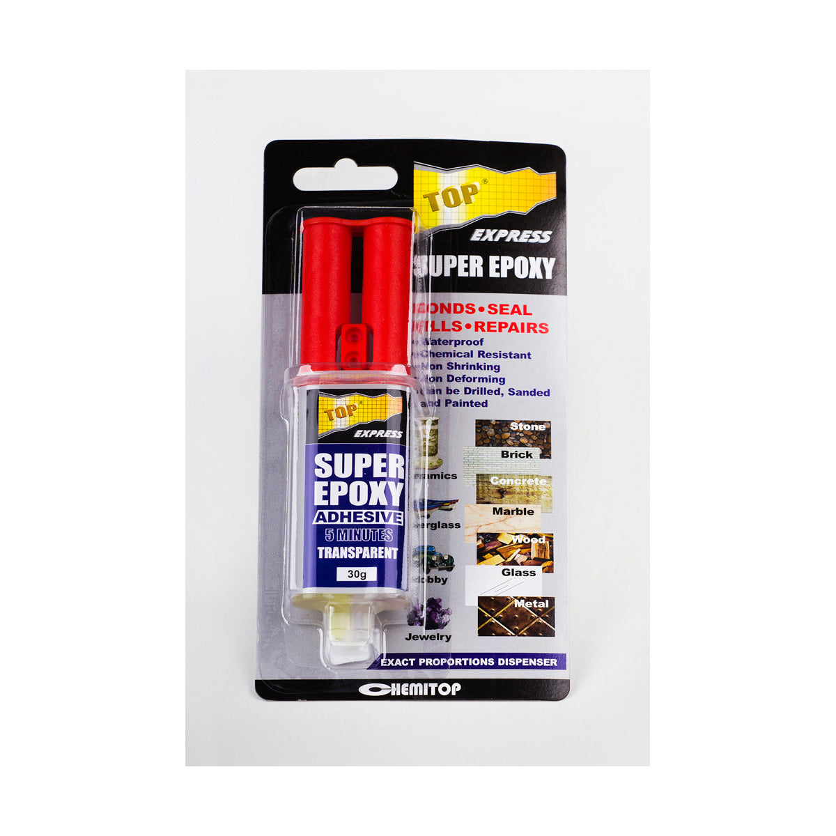 Epoxy Syringe 35Gr - Hall's Retail