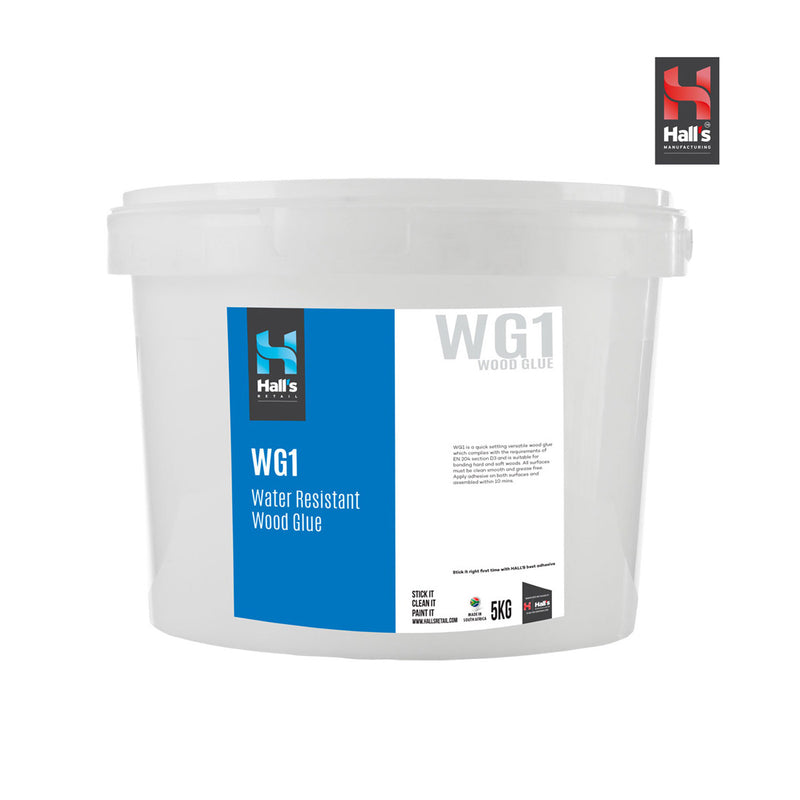 Wg1 Water Resistant Wood Glue - Hall's Retail
