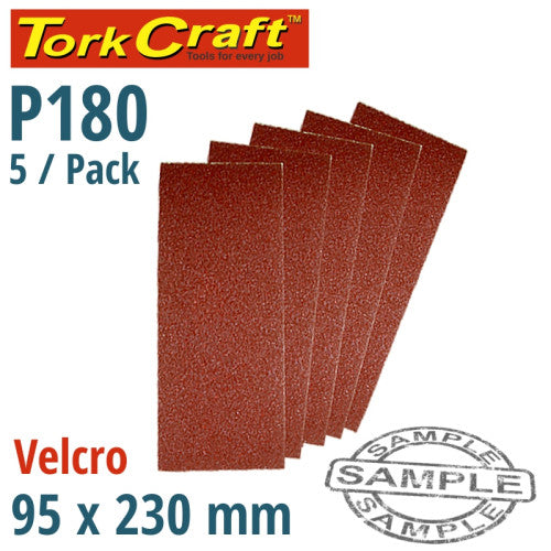 Orbital Sanding Sheet 5 Pack with Hook & Loop