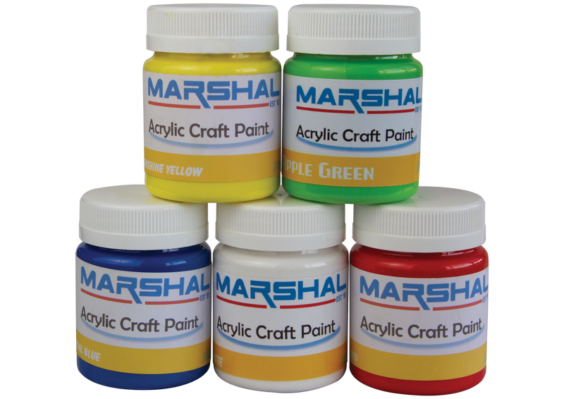 Acrylic Craft Paint 100ml Colours - Hall's Retail