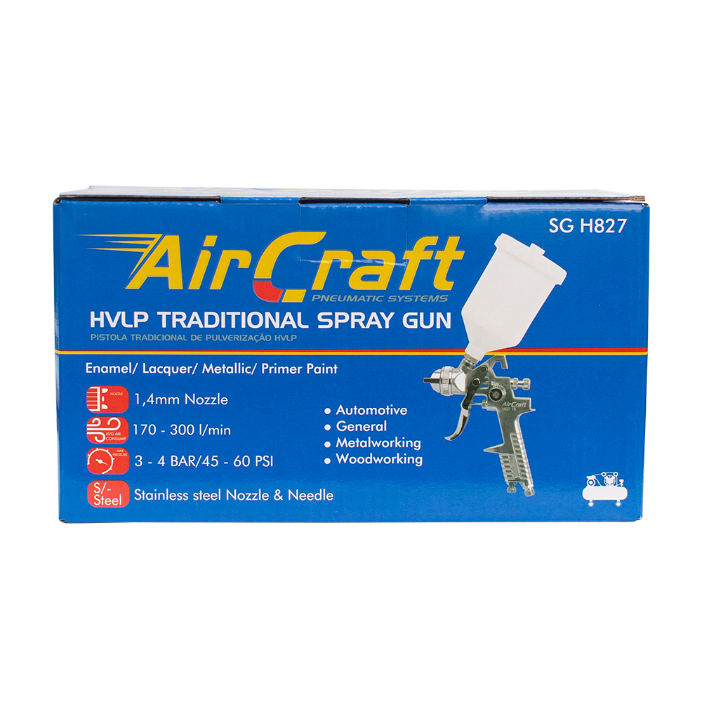 Spray Gun Gravity Hs827