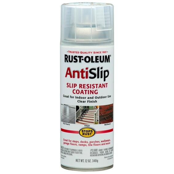 Rustoleum Rust Preventative Anti Slip Clear 340g - Hall's Retail