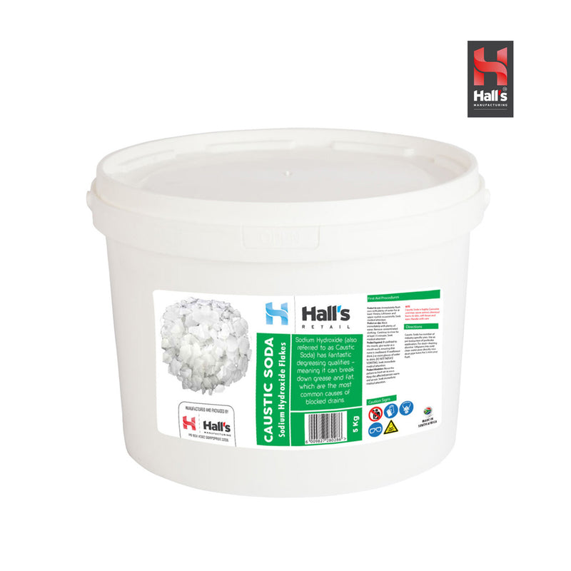 Caustic Soda Flakes - Hall's Retail