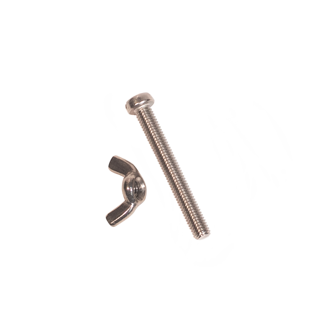 Bolt & Wing Nut Stainless Steel