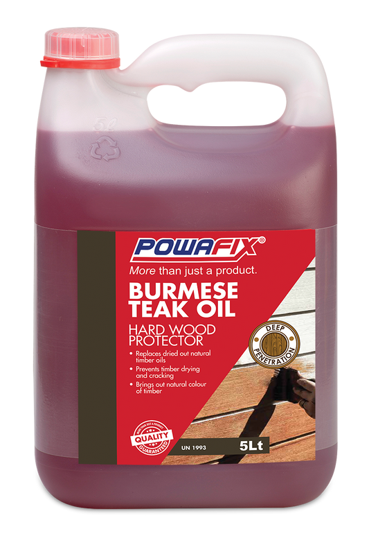 Burmese Teak Oil - Hall's Retail