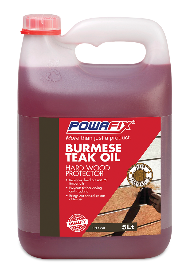 Burmese Teak Oil - Hall's Retail