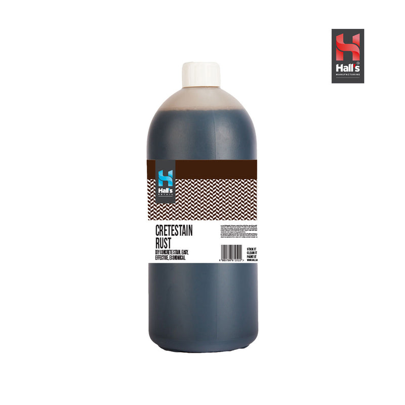 Hall's Concrete Stain Rust - Hall's Retail