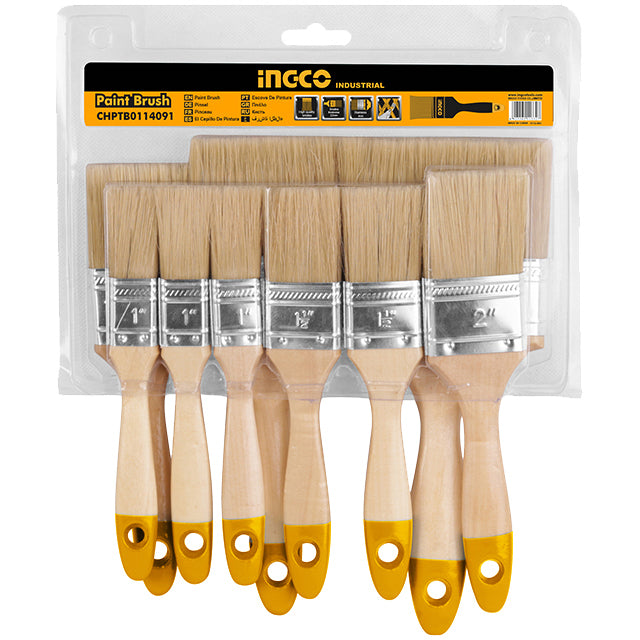 9Pcs Paint Brush Set