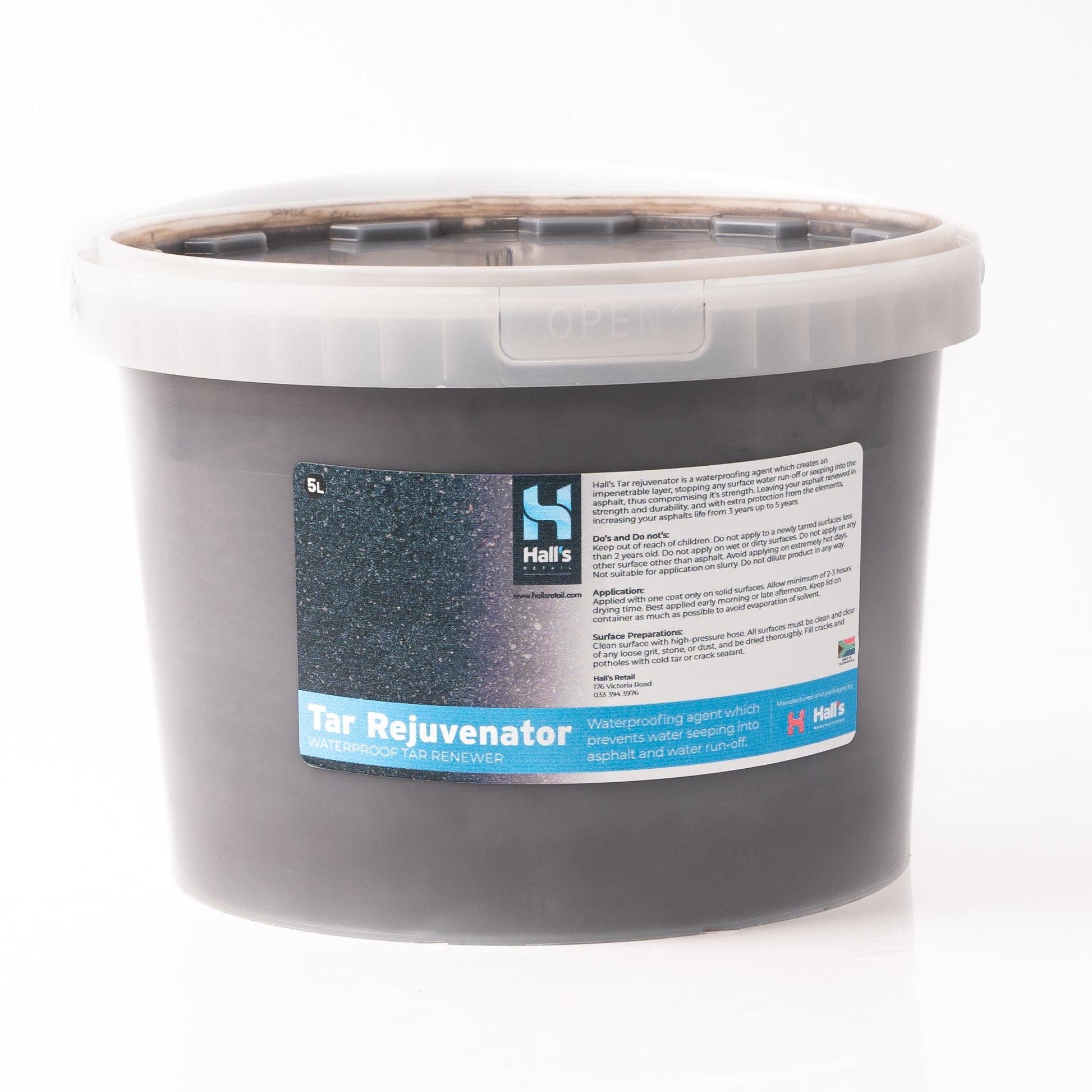 Hall's Tar Driveway Rejuvenator - Hall's Retail