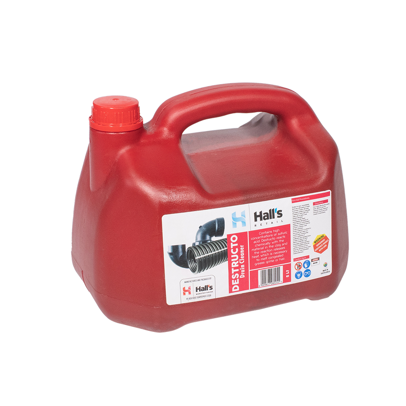 Destructo Drain Cleaner - Hall's Retail